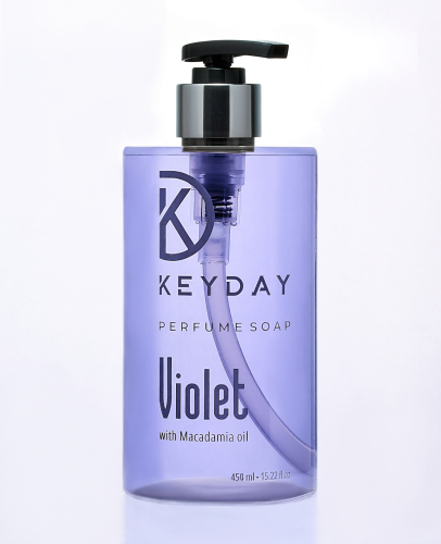 KeyDay Violet  жидкое парфюмированное мыло, 450мл