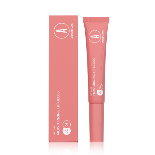 Увлажняющий блеск для губ нежный персик Ангиофарм 10 мл