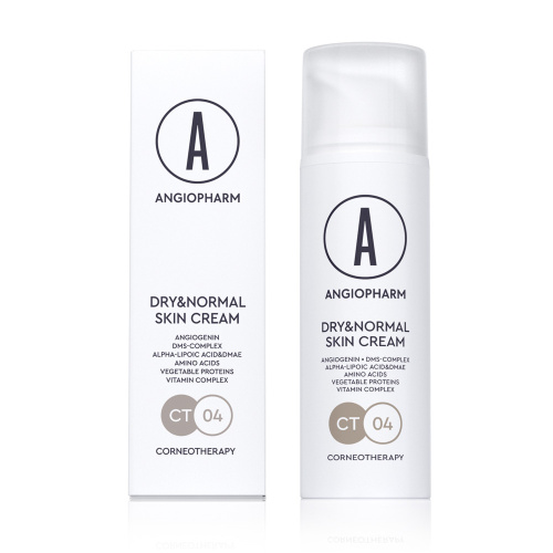 Крем ANGIO-D для сухой и нормальной кожи лица Ангиофарм 50 мл