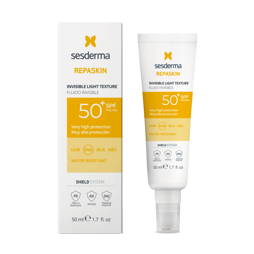 Сверхлегкое солнцезащитное средство для лица SPF50 Sesderma