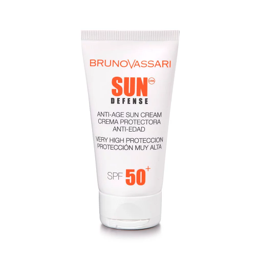 Омолаживающий солнцезащитный крем с SPF 50+ Anti-Age Sun Cream SPF50+ Bruno Vassari 50 мл