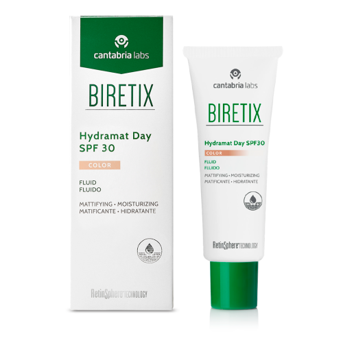 Флюид BIRETIX Hydramat Day Color SPF30
