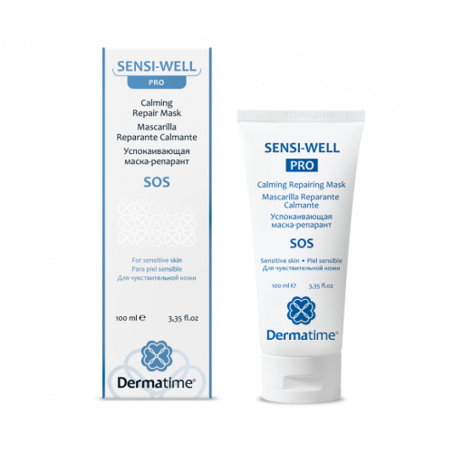 Успокаивающая маска-репарант Dermatime, 100 мл (PRO SOS Calming Repair Mask)