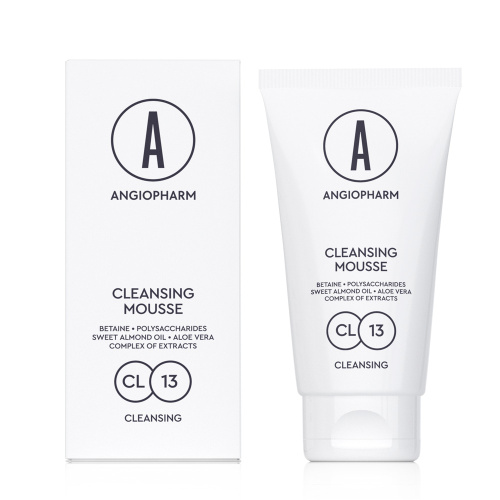 Очищающий мусс для лица Ангиофарм 150 мл