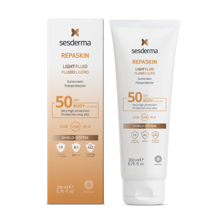  Солнцезащитный крем-гель REPASKIN LIGHT FLUID SPF 50