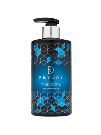 KeyDay Treasure Blue Гель для душа с экстрактом гамамелиса, 450мл